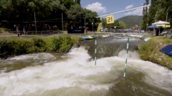 Kacper Sztuba - Poland - Men’s Canoe Final / 2025 ICF Canoe Slalom World Cup La Seu Spain