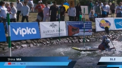 Shina Ma China U23 Semi-Final 2024 ICF Canoe-Kayak Slalom Junior & U23 World Championships