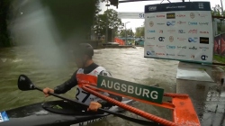 Martin Halcin, Slovakia - Men's Kayak Semi-Final / 2024 ICF Canoe Slalom World Cup Augsburg Germany