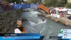 Stefan Hengst / Kayak Semi-Final / 2024 ICF Canoe Slalom World Cup Ivrea Italy