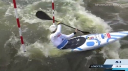 Zeno Ivaldi Italy Semi-final / 2023 ICF Canoe-Kayak Slalom World Cup Prague Czech Republic