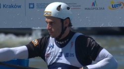 Adam Burgess, Great Britain, Canoe Slalom Semi Final / 2024 ICF Canoe Slalom World Cup Krakow Poland