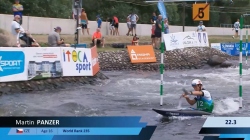 Martin Panzer, Czechia / U23 Semi-Final 2024 ICF Canoe-Kayak Slalom Junior & U23 World Championships