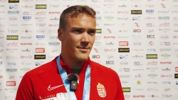 Balint Kopasz Hungary winners interview / 2025 ICF Canoe-Kayak Sprint World Cup Poznan Poland