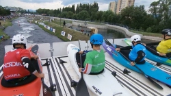 Men’s Junior Kayak Cross Final 2024 ICF Canoe-Kayak Slalom Junior & U23 World Championships