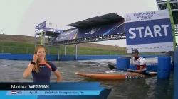 Martina Wegman, Netherlands, Kayak Slalom Final / 2024 ICF Canoe Slalom World Cup Krakow Poland