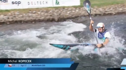 Michal Kopecek, Czechia / U23 Final 2024 ICF Canoe-Kayak Slalom Junior & U23 World Championships