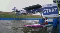 Ajda Novak, Slovenia, Kayak Slalom Final / 2024 ICF Canoe Slalom World Cup Krakow Poland