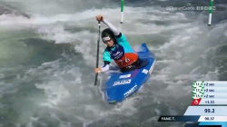 Margot Lapeze France U23 Semi-Final 2024 ICF Canoe-Kayak Slalom Junior & U23 World Championships