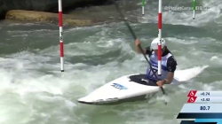 Viktoria Wolffhardt Austria Semi-Final / 2023 ICF Canoe-Kayak Slalom World Cup Augsburg Germany