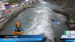 Stefanie Horn / Kayak Semi-Final / 2024 ICF Canoe Slalom World Cup Ivrea Italy