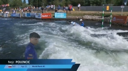 Nejc Polencic, Slovenia / U23 Semi-Final 2024 ICF Canoe-Kayak Slalom Junior & U23 World Championship