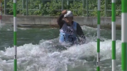 Liam Jegou Ireland Semi-Final / 2023 ICF Canoe-Kayak Slalom World Cup Augsburg Germany
