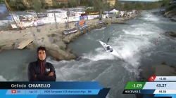 Gelindo Chiarello / Kayak Semi-Final /  2024 ICF Canoe Slalom World Cup Ivrea Italy