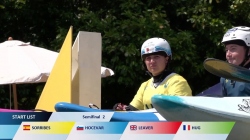 Women's Kayak Cross Semi Final 2 / 2025 ICF Canoe-Kayak Slalom World Cup La Seu d'Urgell Spain