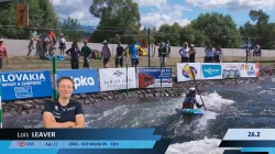 Lois Leaver, GBR, U23 Semi Final / 2024 ICF Canoe-Kayak Slalom Junior & U23 World Championships
