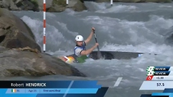 Robert Hendrick, Ireland - Men's Canoe Semi-Final / 2024 ICF Canoe Slalom World Cup Ivrea Italy