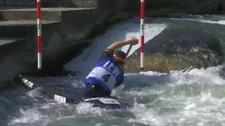 Elena Lilik Germany Semi-Final / 2023 ICF Canoe-Kayak Slalom World Cup Augsburg Germany