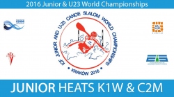 REPLAY K1W, C2M Junior Heats - 2016 Junior & U23 World Champ