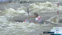 Martina Wegman Netherlands Semi-final / 2023 ICF Canoe-Kayak Slalom World Cup Prague Czech Republic