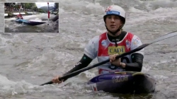 Klara Mrazkova, Czechia - Heats / 2025 ICF Canoe Slalom World Cup La Seu Spain