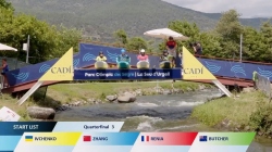 Men's Kayak Cross Quarter Final 3 / 2025 ICF Canoe-Kayak Slalom World Cup La Seu d'Urgell Spain