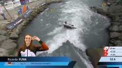 Ricarda Funk / Kayak Semi-Final /2024 ICF Canoe Slalom World Cup Ivrea Italy