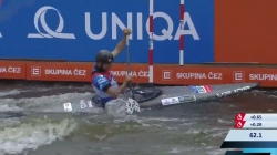 Miquel Trave Spain Semi-Final / 2023 ICF Canoe-Kayak Slalom World Cup Prague Czech Republic