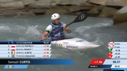 Samuel Curtis / Kayak Semi-Final / 2024 ICF Canoe Slalom World Cup Ivrea Italy