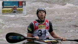 Laura Pellicer Chica, Romania - Heats / 2025 ICF Canoe Slalom World Cup La Seu Spain