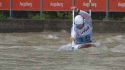 Vojtech Heger, Czech, Canoe Slalom, Semi Finals / 2024 ICF Canoe Slalom World Cup Augsburg Germany