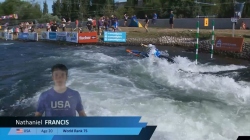 Nathaniel Francis, USA / U23 Semi-Final 2024 ICF Canoe-Kayak Slalom Junior & U23 World Championships