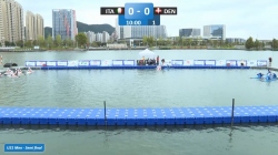Italy vs Denmark / U21 Men - Semi-Final / 2024 ICF Canoe-Kayak Polo World Championships Deqing China