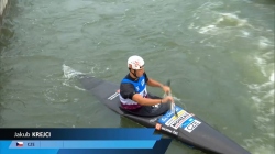 Jakub Krejci Czechia / Kayak Slalom Final /  2024 ICF Hangzhou Super Cup China