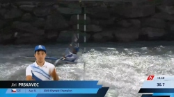 Jiri Prskavec / Kayak Semi-Final /  2024 ICF Canoe Slalom World Cup Iv