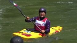 Women's Kayak Cross Quarter-Final 4 / 2023 ICF Canoe-Kayak Slalom World Cup Augsburg Germany