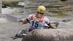 Eva Alina Hocevar, Slovenia - Heats / 2025 ICF Canoe Slalom World Cup La Seu Spain