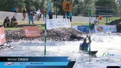 Michal Ciaglo, Poland, U23 Semi Final / 2024 ICF Canoe-Kayak Slalom Junior & U23 World Championships