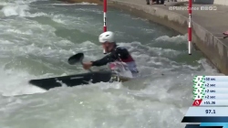 Isak Ohrstrom Sweden Semi-Final / 2023 ICF Canoe-Kayak Slalom World Cup Augsburg Germany