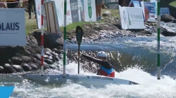 Madison Corcoran, Ireland, U23 Semi Final / 2024 ICF Canoe-Kayak Slalom Junior & U23 World Champs