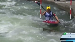 Tereza Fiserova Czech Republic Semi-Final / 2023 ICF Canoe-Kayak Slalom World Cup Augsburg Germany