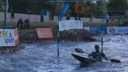 Koppany Racz Hungary U23 Semi-Final 2024 ICF Canoe-Kayak Slalom Junior & U23 World Championships