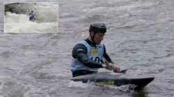 Jan Barta - CZE - Men's Kayak Heats / 2025 ICF Canoe Slalom World Cup La Seu Spain