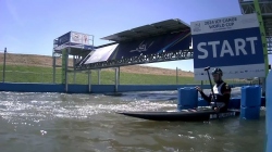 Timo Trummer, Germnay, Canoe Slalom Final / 2024 ICF Canoe Slalom World Cup Krakow Poland