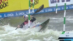 Evy Leibfarth USA Semi-final / 2023 ICF Canoe-Kayak Slalom World Cup Prague Czech Republic