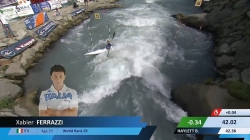 Xabier Ferrazzi / Kayak Semi-Final / 2024 ICF Canoe Slalom World Cup Ivrea Italy