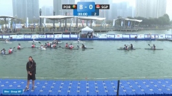 Portugal vs Singapore Men Group MF / 2024 ICF Canoe-Kayak Polo World Championships Deqing China
