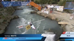 Svenja Matti / Semi-Final / 2024 ICF Canoe Slalom World Cup Ivrea Italy