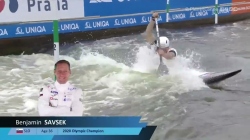 Benjamin Savsek Slovenia Semi-Final / 2023 ICF Canoe-Kayak Slalom World Cup Prague Czech Republic