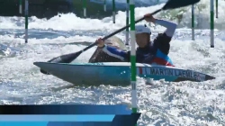 Ilona Martin Laeme, France, U23 Semi Final / 2024 ICF Canoe-Kayak Slalom Junior & U23 World Champs